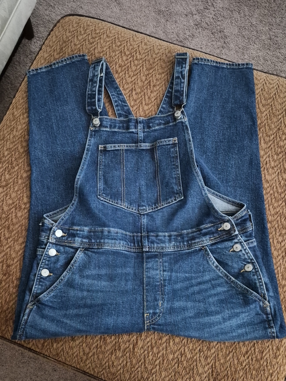 Old Navy Blue Denim Women's Overalls